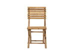 Chaise pliable en bambou naturel